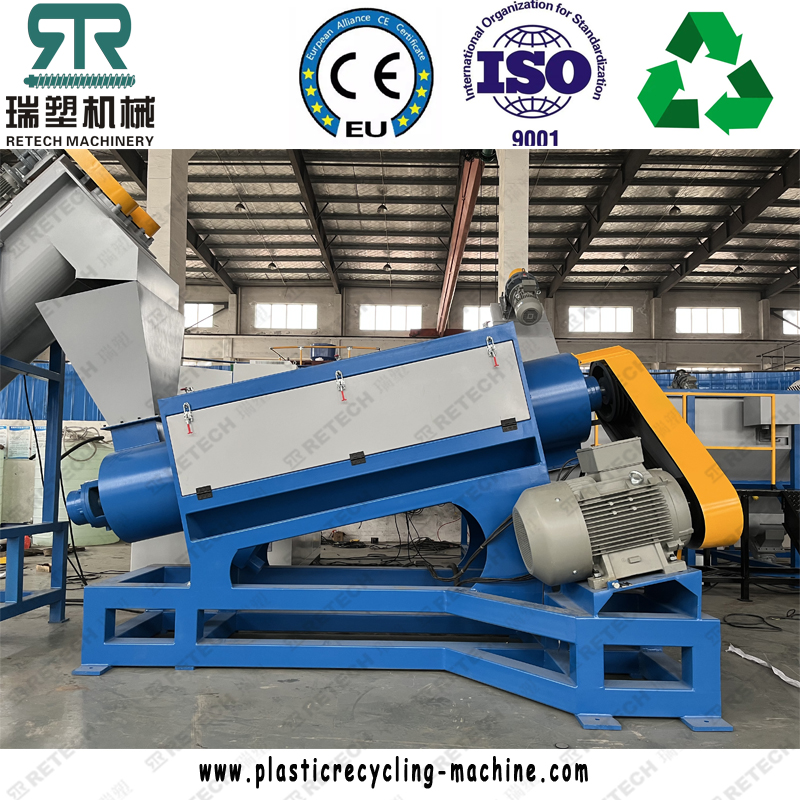 Пластиковый полиэтиленовый пакет PE PP LDPE LLDPE Перерабатывающая установка для дробления и промывки